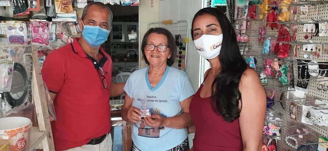 Camacã: Mães de Jacareci recebem lembranças do prefeito Paulo do Gás e do vice-prefeito Rai